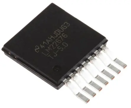 Produktfoto 1 von Texas Instruments DC/DC Konverter 5-Kanal 0.5 MHz TO-263 7-Pin Festwert 5V