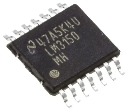 Produktfoto 1 von Texas Instruments Gleichstrom-Gleichstrom 5 Abwärtsregler, TSSOP 14-Pin