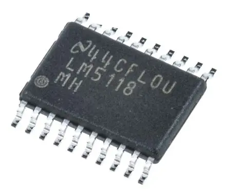 Produktfoto 1 von Texas Instruments Gleichstrom-Gleichstrom 5 Bulk-Boost-Controller, TSSOP 20-Pin