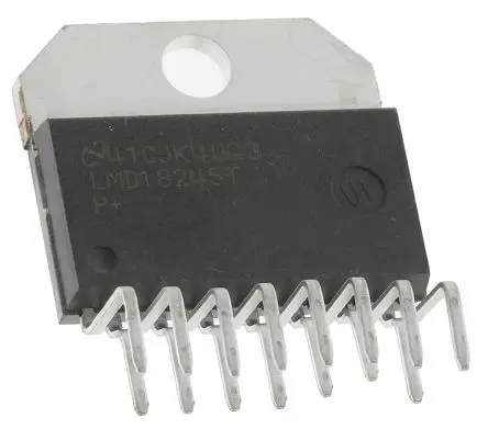 Produktfoto 1 von Texas Instruments Motortreiber-IC DMOS 55 V, 3 A, TO-220, 15-Pin, 55V, Gleichstrommotor bürstenbehaftet, LMD18245