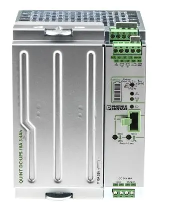Produktfoto 1 von Phoenix Contact 18V dc, 30 V dc QUINT-UPS 1-Kanal DIN-Hutschiene Unterbrechungsfreie Stromversorgung 240 W, 18V dc, 30 V