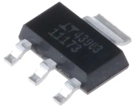 Produktfoto 1 von Analog Devices Spannungsregler 15V SOT-223, 4-Pin
