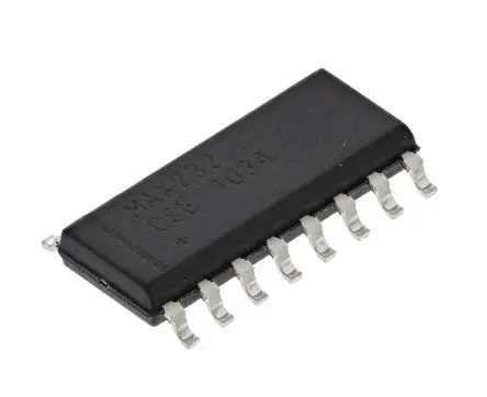 Maxim Integrated 5.5V Kabeltransceiver Einseitig 2 Transmitter, 2-TRX Oberfläche, SOIC 16-Pin