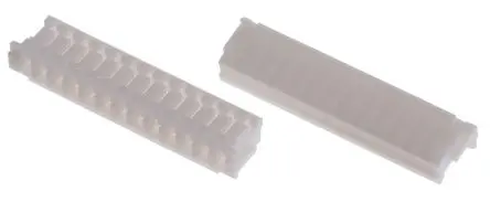 Produktfoto 1 von JST ZH Buchse Steckverbindergehäuse 1.5 mm, 13-polig / 1-reihig Seiteneingang, Kabel für Trennbarer Crimp-Steckverbinder