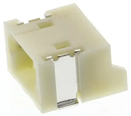 Produktfoto 1 von JST ZH Leiterplattenleiste gewinkelt, 2-polig / 1-reihig, Raster 1.5 mm Raster Oberfläche, Kabel-Platine, Ummantelt