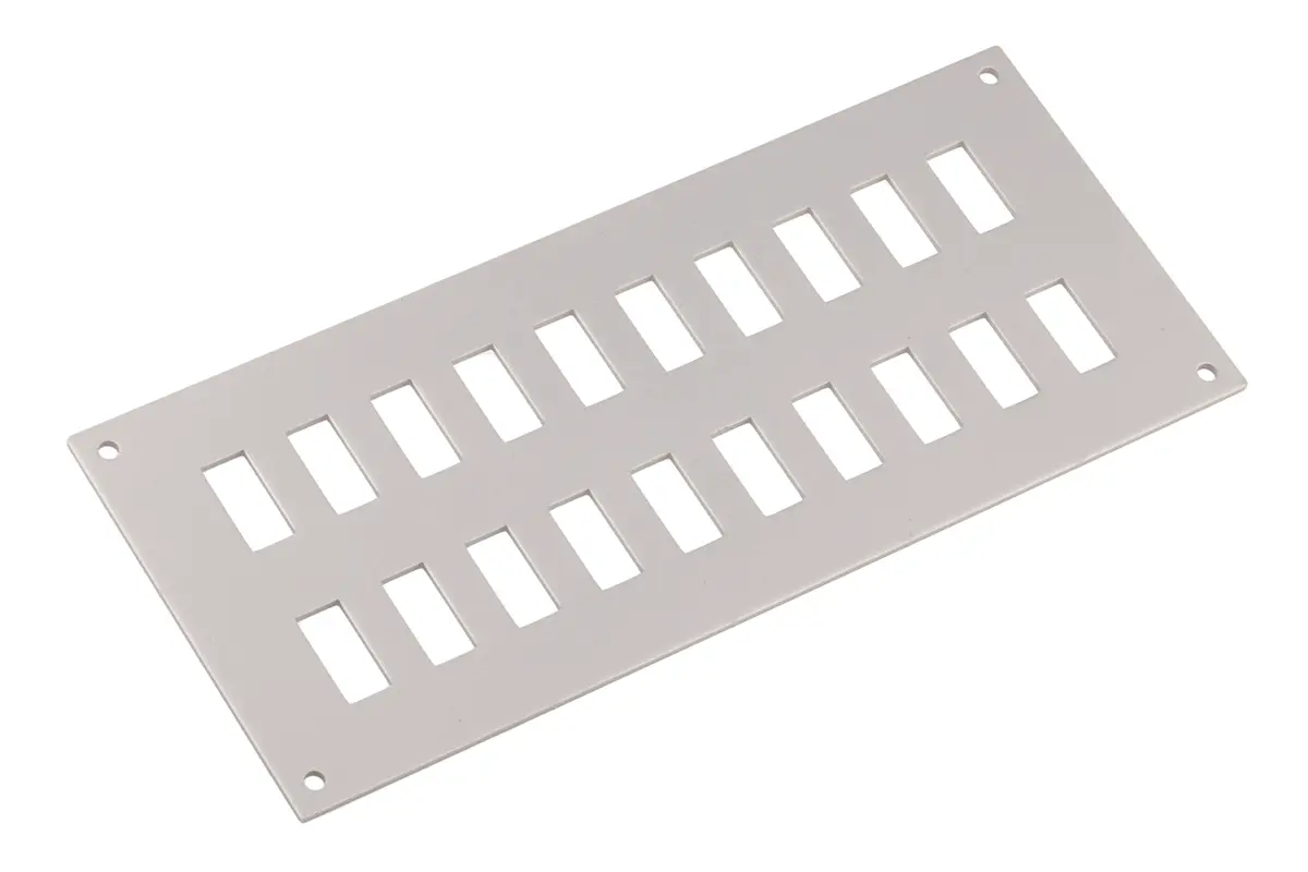 Produktfoto 1 von RS PRO Miniatur Thermoelement-Panel für Bis zu 20 Fasziensteckdosen