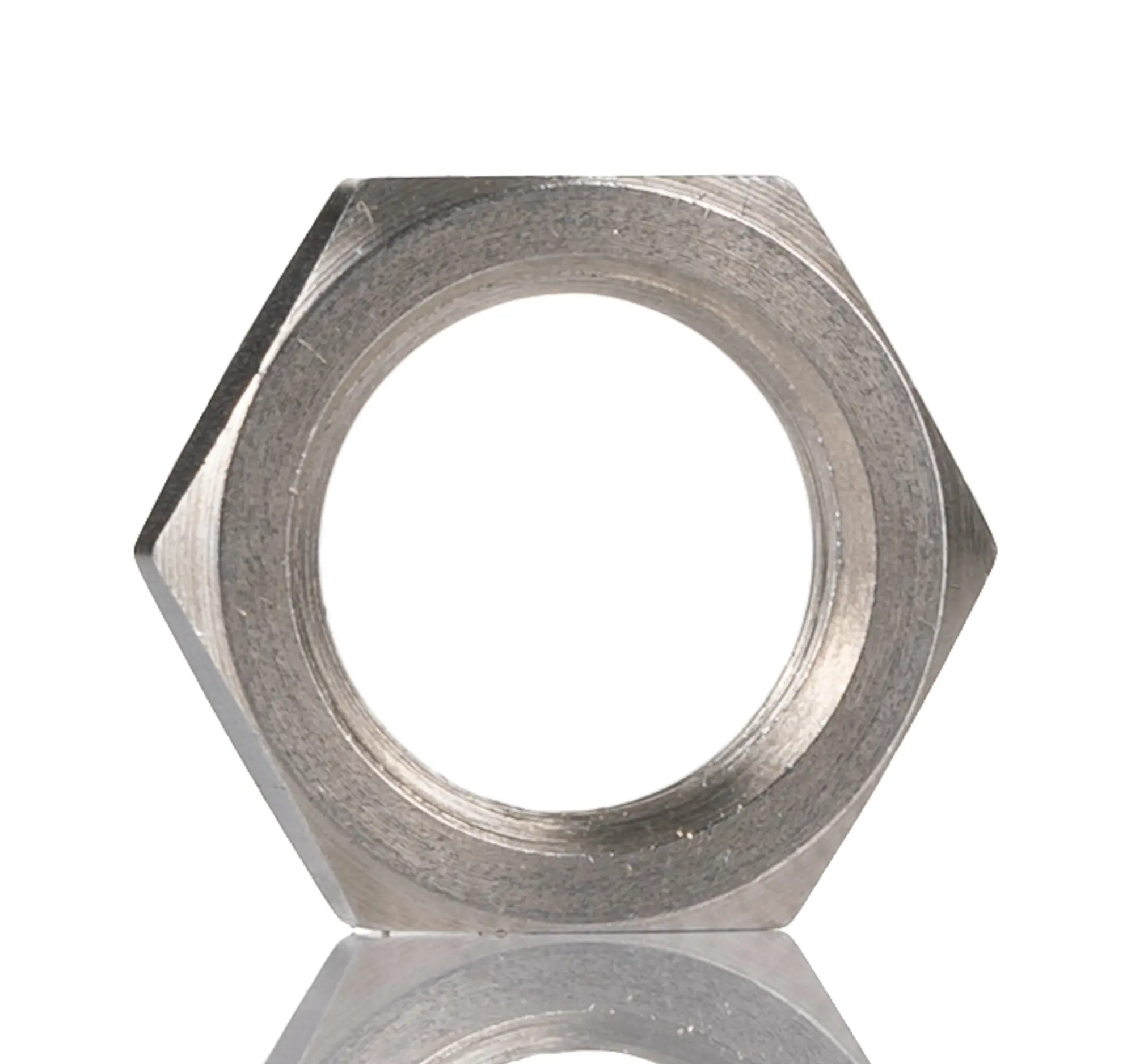 Produktfoto 1 von RS PRO 1/8 BSPP Kontermutter aus Edelstahl für Thermoelement oder PRT-Sonde