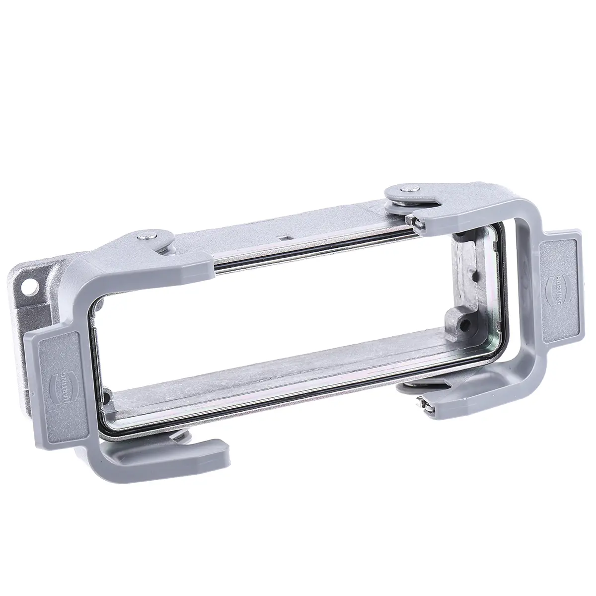 HARTING Han B Gehäuse für robusten Stromversorgungsstecker 2 Hebel, Anbaugehäuse 24B Anbaugehäuse, IP65