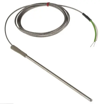 Produktfoto 1 von RS PRO Edelstahl Hochleistungsthermoelement Typ K, Ø 4.5 mm x 150 mm 60 °C → 350 °C