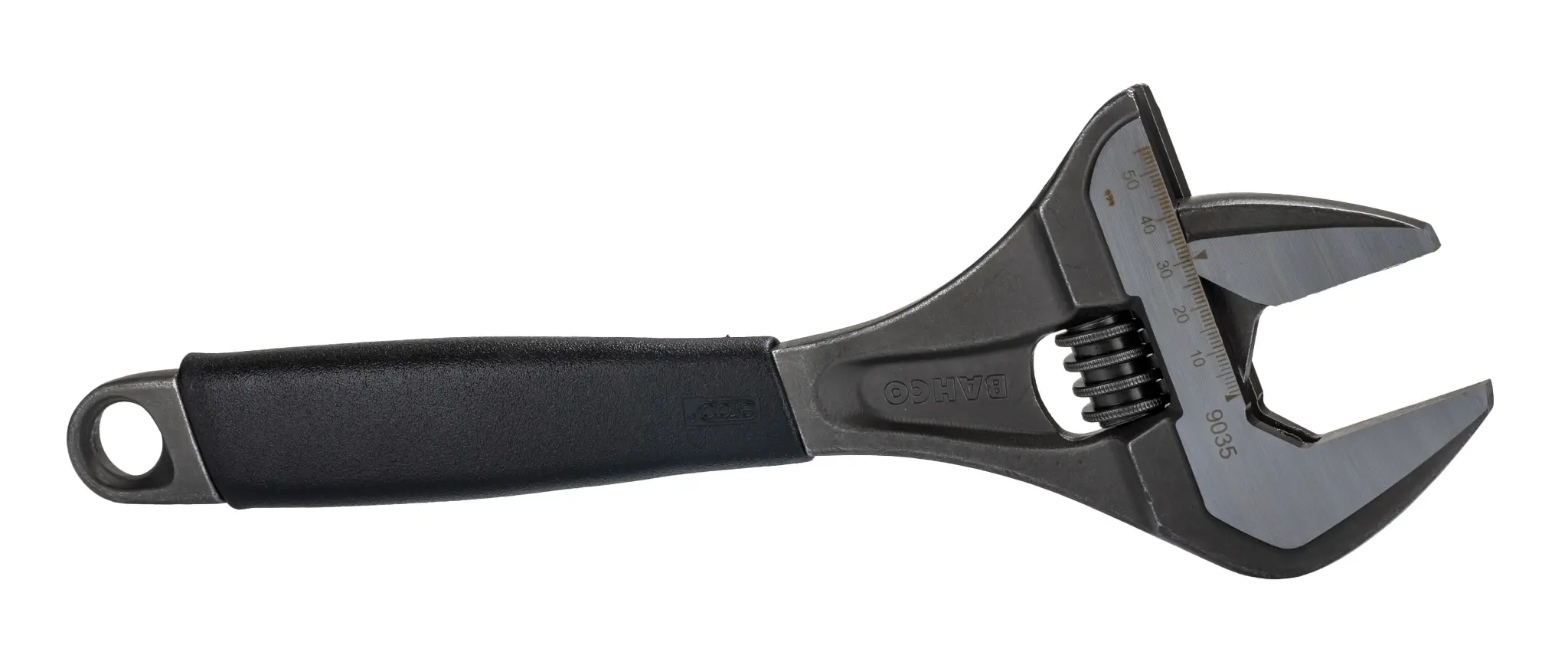 Produktfoto 1 von Bahco Schraubenschlüssel Rollgabelschlüssel Nicht parkend, Kunststoff Griff, Backenweite 55.6 mm, / Länge 324 mm