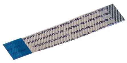 Produktfoto 1 von Wurth Elektronik 6877 Flachbandkabel 20, Raster 0.5 mm