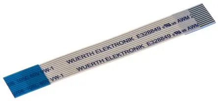 Produktfoto 1 von Wurth Elektronik 6877 Flachbandkabel 12, Raster 0.5 mm