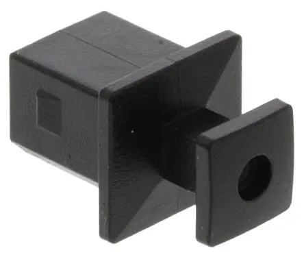 Produktfoto 1 von Wurth Elektronik 726 Staubkappe für USB Typ B, Buchse, ABS