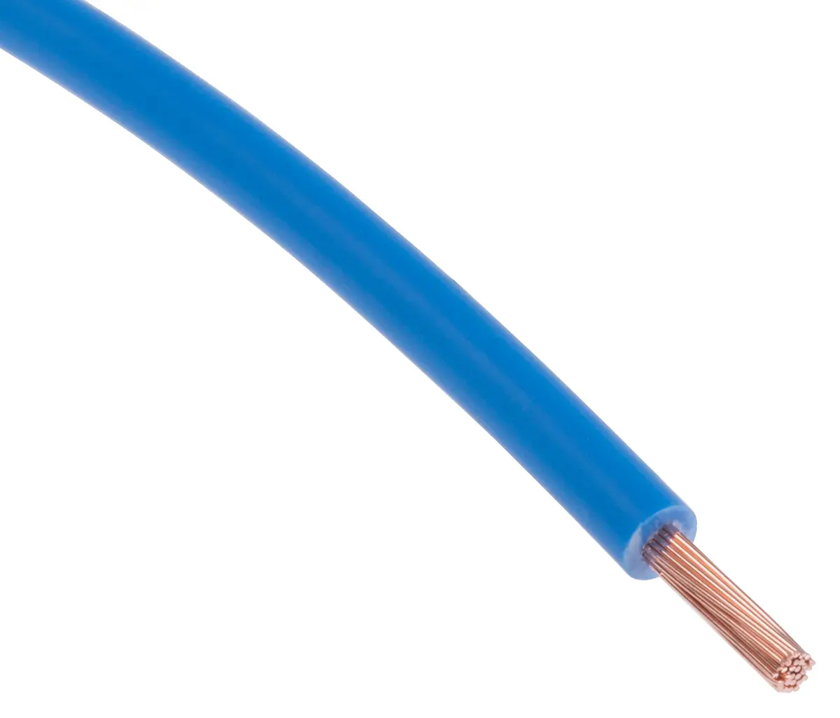 Produktfoto 1 von RS PRO H07Z-K Einzeladerleitung 1.5mm², 15 AWG 100m Blau Halogenfrei isoliert Ø 3mm 30 / 0,25 mm Litzen 2491B