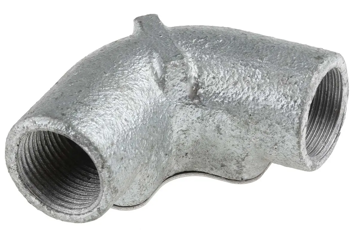 Produktfoto 1 von RS PRO Not Found Stahl Kabelrohr Befestigung Kabelrohr 20 mm Silber Galvanisiert-Finish