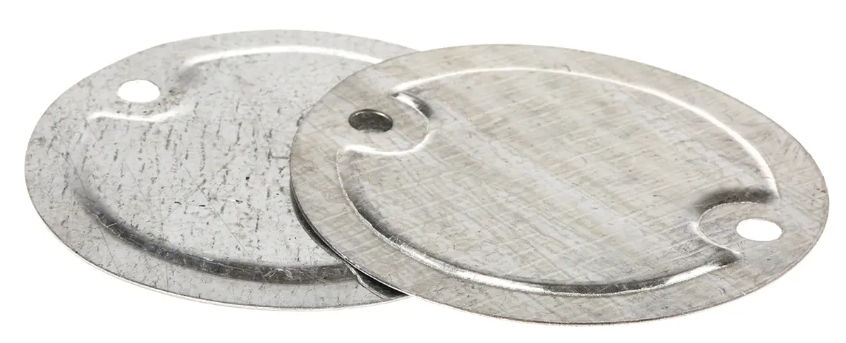 RS PRO Stahl Kabelrohr Befestigung Kabelrohr 20 to 25 mm² Grau Galvanisiert-Finish