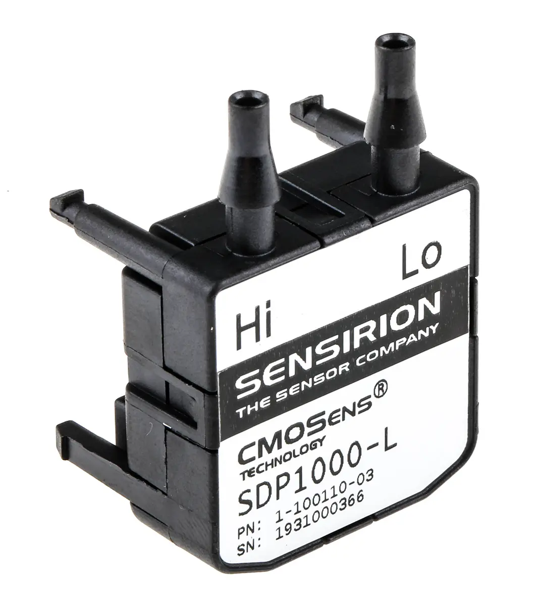 Produktfoto 1 von Sensirion SDP1000 Differenz Drucksensor -20Pa bis 500Pa, Analog 0,25 → 4 V, für Luft, nicht aggressives Gas