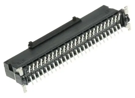 Produktfoto 1 von Fischer SMC Leiterplattenleiste Gerade, 50-polig / 2-reihig, Raster 1.27 mm Raster Oberfläche, Platine-Platine,