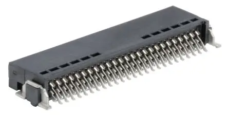 Produktfoto 1 von Fischer SMC Leiterplattenleiste gewinkelt, 50-polig / 2-reihig, Raster 1.27 mm Raster Oberfläche, Platine-Platine,