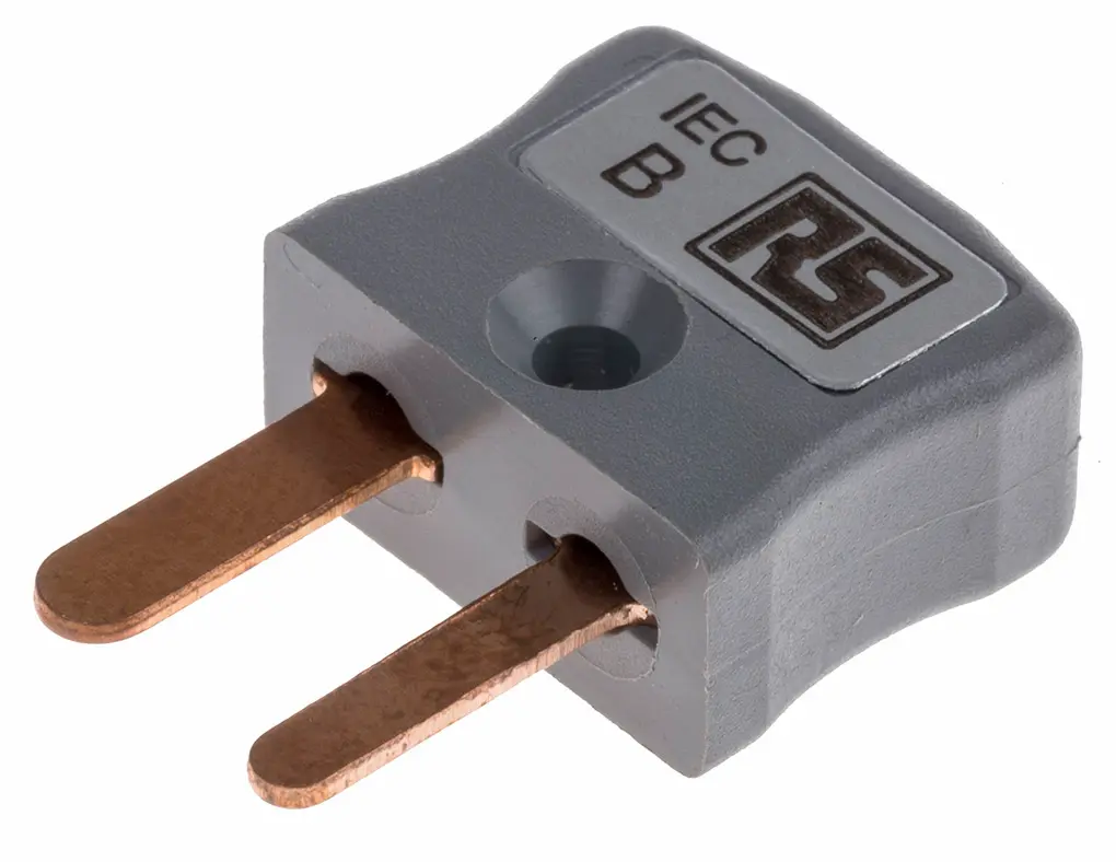 Produktfoto 1 von RS PRO Miniatur Thermoelement-Steckverbinder Stecker für Thermoelement Typ B