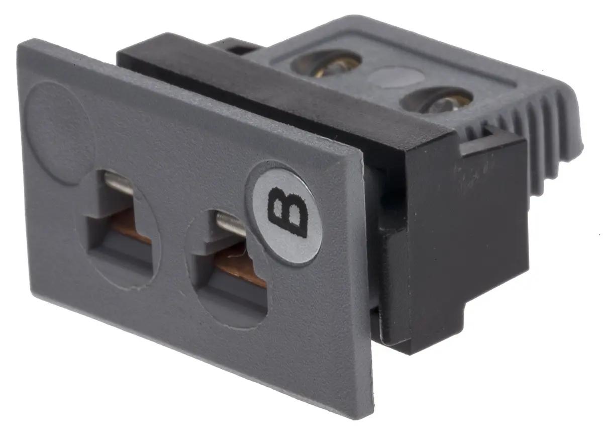 Produktfoto 1 von RS PRO Miniatur Thermoelement-Panel Steckbuchse für Thermoelement Typ B