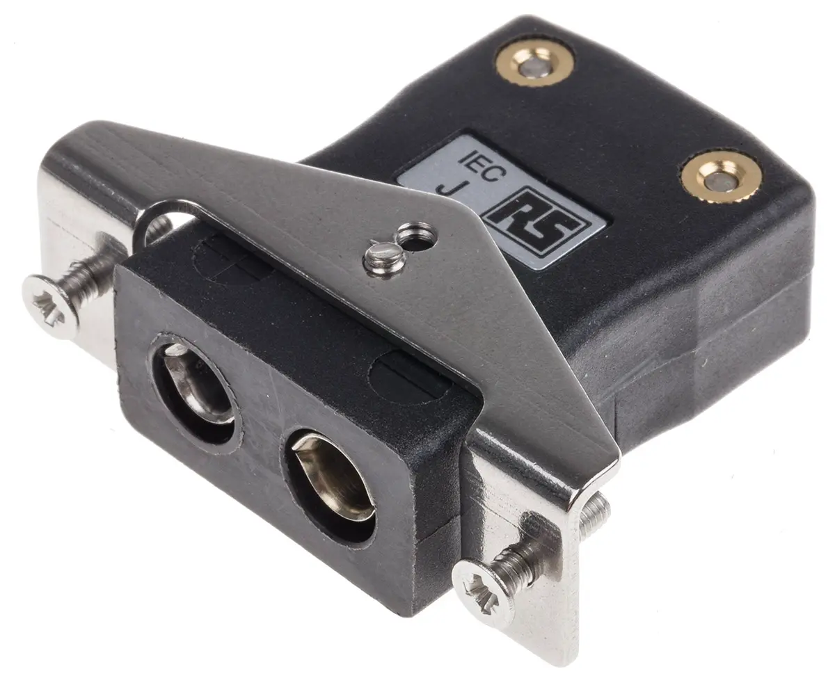Produktfoto 1 von RS PRO Standardgröße Thermoelement-Steckverbinder Steckbuchse für Thermoelement Typ J