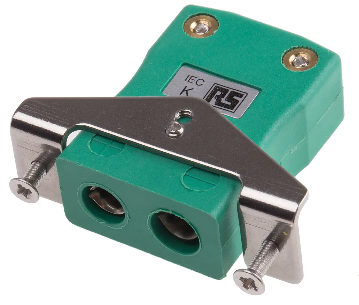 Produktfoto 1 von RS PRO Standardgröße Thermoelement-Steckverbinder Steckbuchse für Thermoelement Typ K