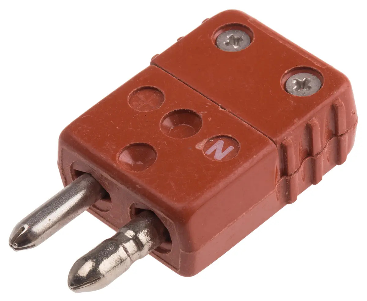 Produktfoto 1 von RS PRO Standardgröße Thermoelement-Steckverbinder Stecker für Thermoelement Typ N