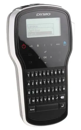 Produktfoto 1 von Dymo Etikettendrucker bis 12 mm Etiketten Tragbares Gerät Tastatur, Typ C - EU mit AZERTY Tastatur