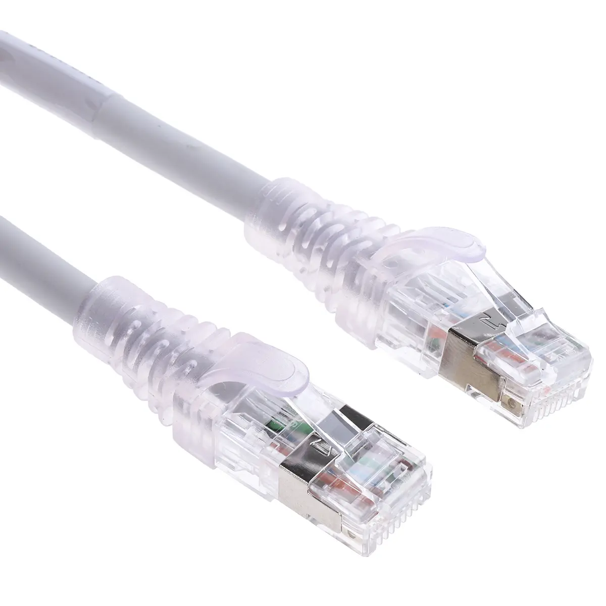 Produktfoto 1 von Molex Premise Networks Ethernet-Kabel, 10 m, Grau, A RJ45 Stecker Abgeschirmt Stecker, B RJ45, Raucharm halogenfrei