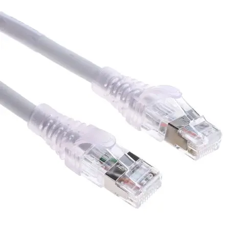 Molex CES Ethernet-Kabel, 10 m, Grau, A RJ45 Stecker Abgeschirmt Stecker, B RJ45, Raucharm halogenfrei