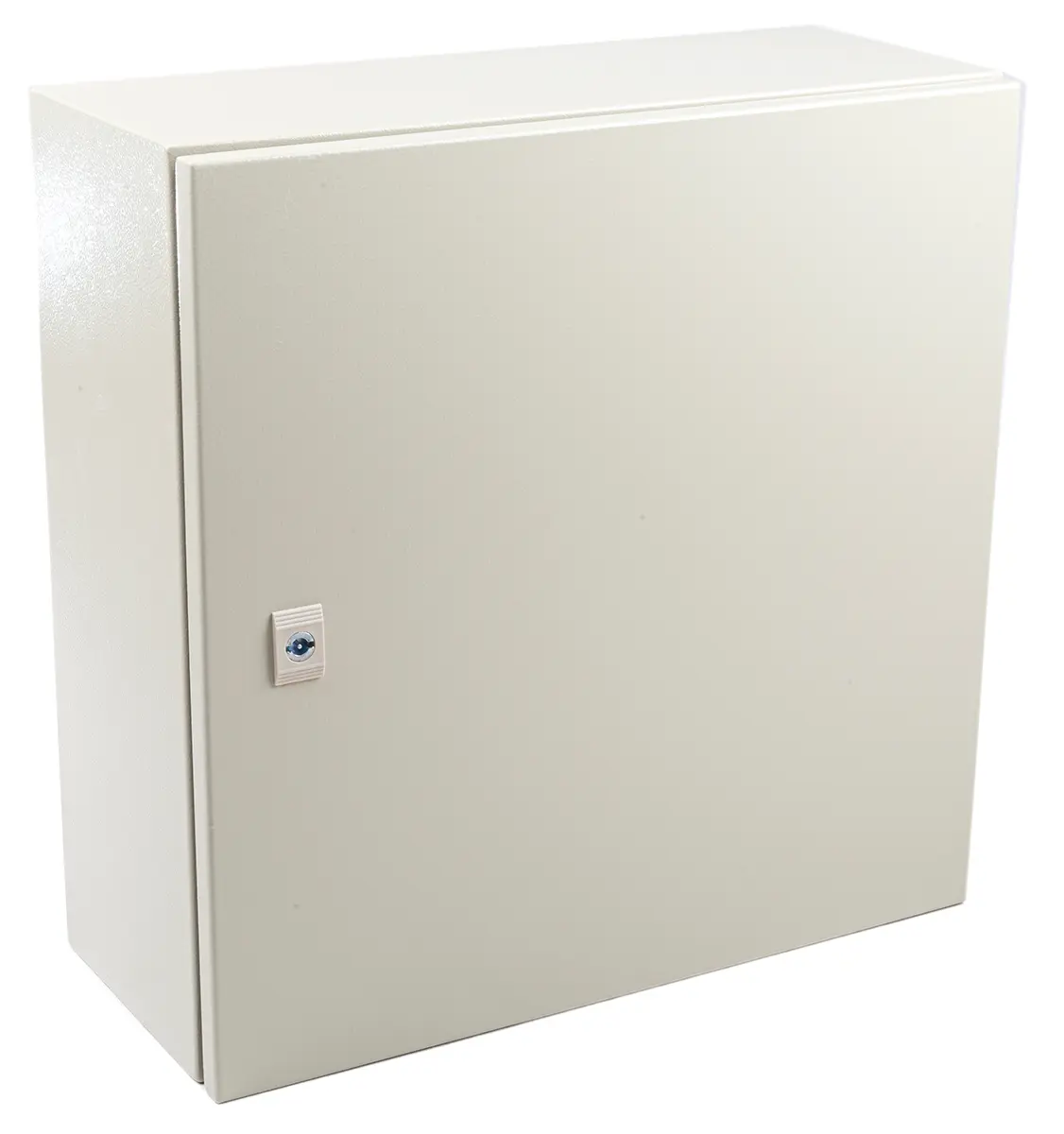 Produktfoto 1 von RS PRO Stahl Wandanschlusskasten RAL 7032 IP66, HxBxT 500 mm, 500 mm x 210 mm