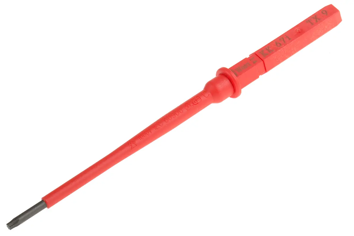 Produktfoto 1 von Wera VDE 1000V zugelassen T9 Isoliert, 154 mm / Klinge 154 mm