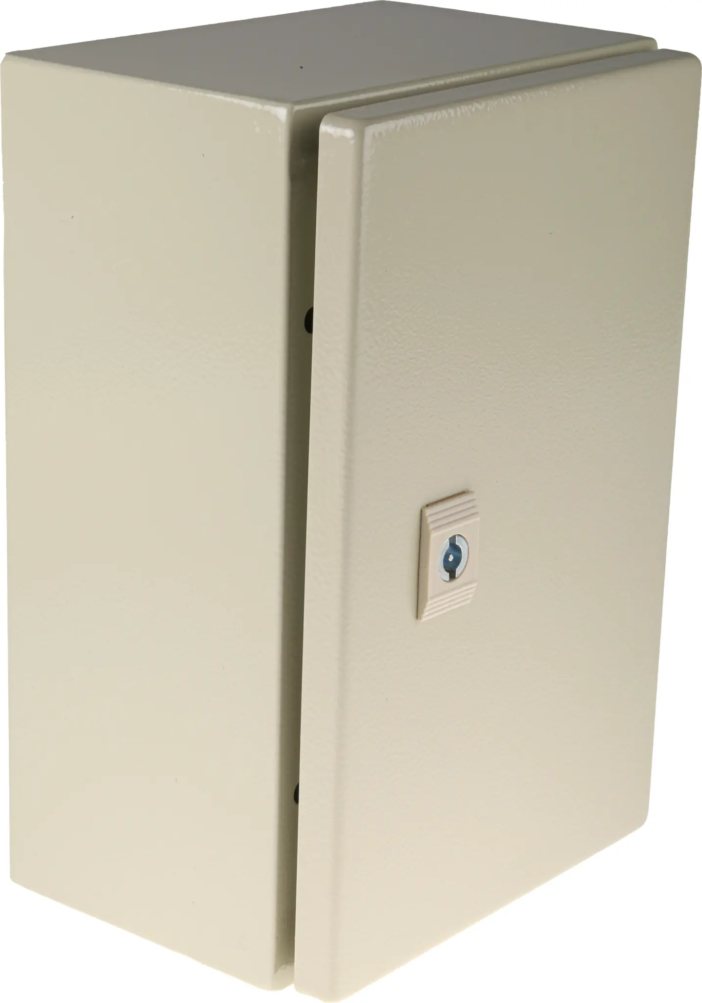 Produktfoto 1 von RS PRO Stahl Wandanschlusskasten RAL 7032 IP66, HxBxT 300 mm, 200 mm x 150 mm