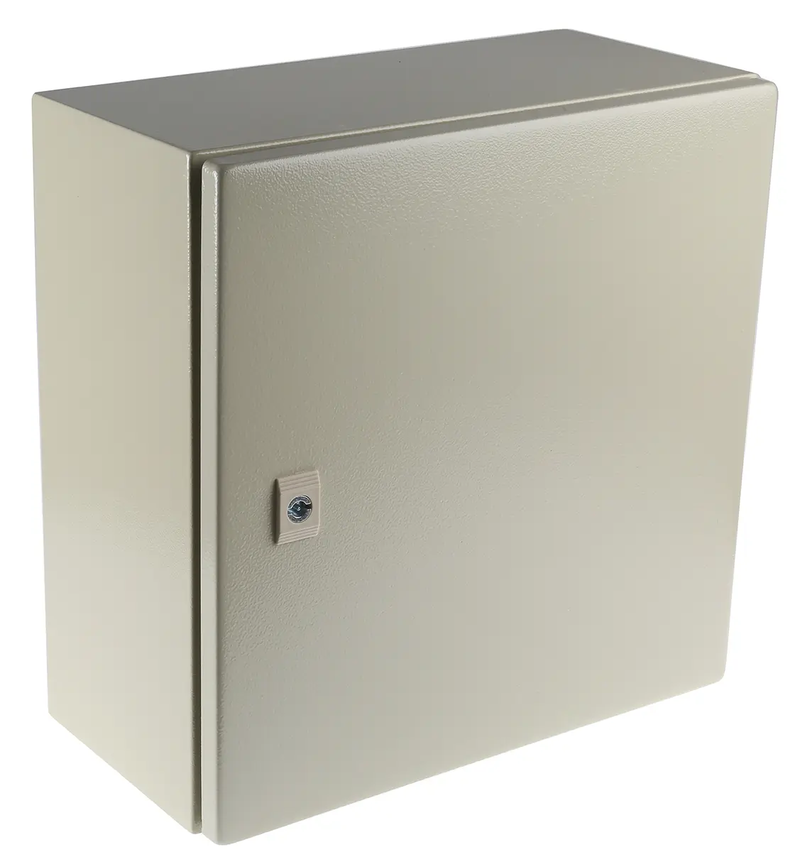 Produktfoto 1 von RS PRO Stahl Wandanschlusskasten RAL 7032 IP66, HxBxT 400 mm, 400 mm x 200 mm