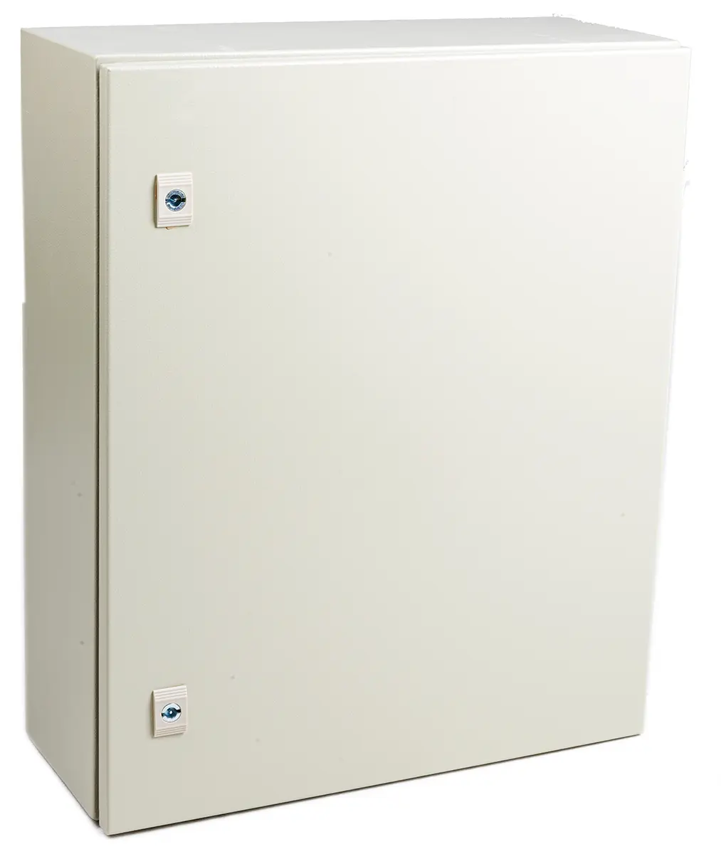 RS PRO Stahl Wandanschlusskasten RAL 7032 IP66, HxBxT 600 mm, 500 mm x 200 mm