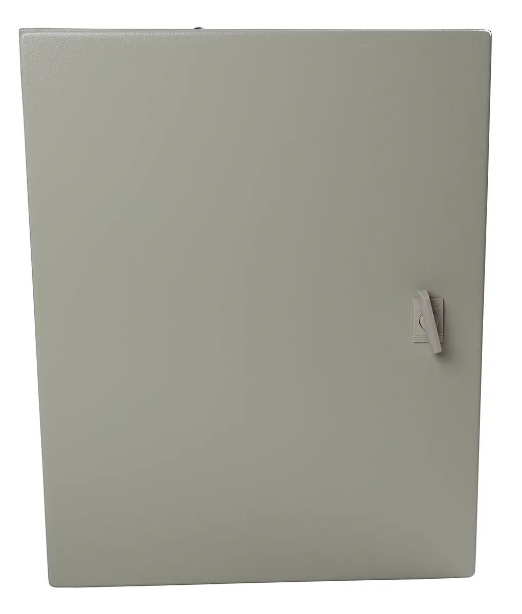 RS PRO Stahl Wandanschlusskasten RAL 7032 IP66, HxBxT 500 mm, 400 mm x 200 mm