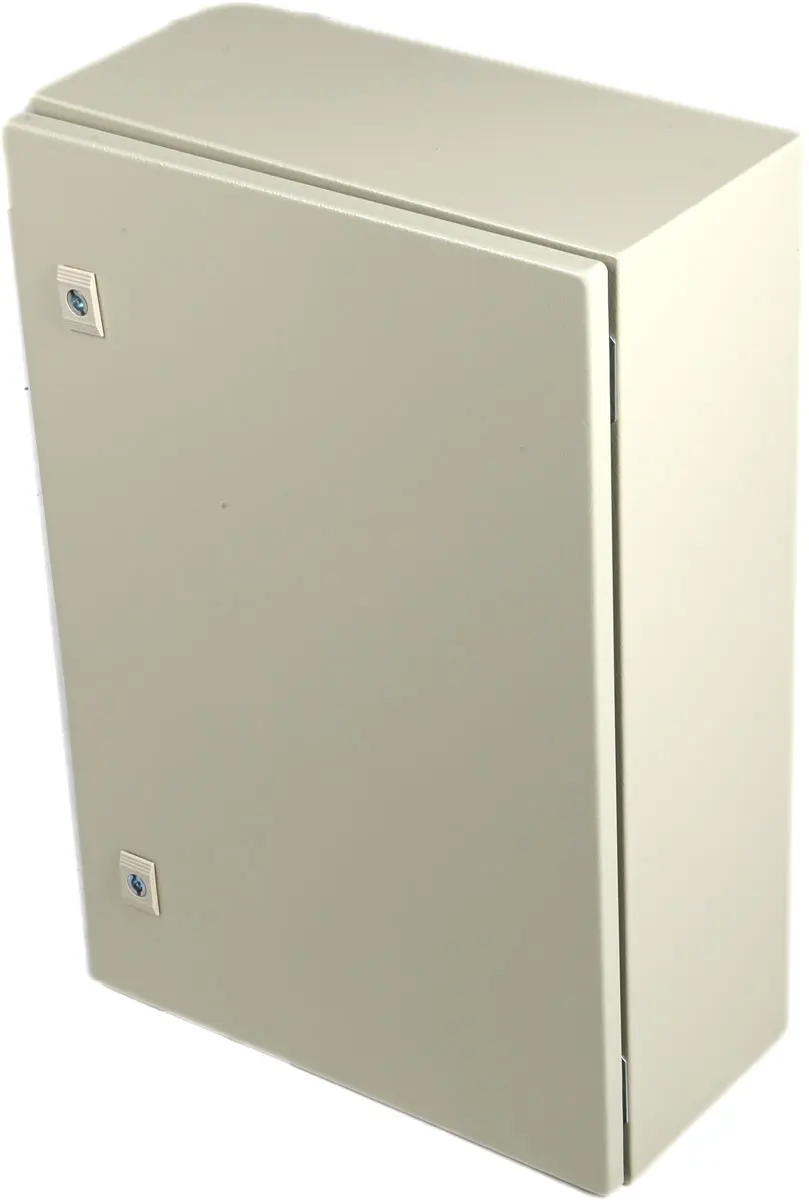 RS PRO Stahl Wandanschlusskasten RAL 7032 IP66, HxBxT 600 mm, 400 mm x 200 mm