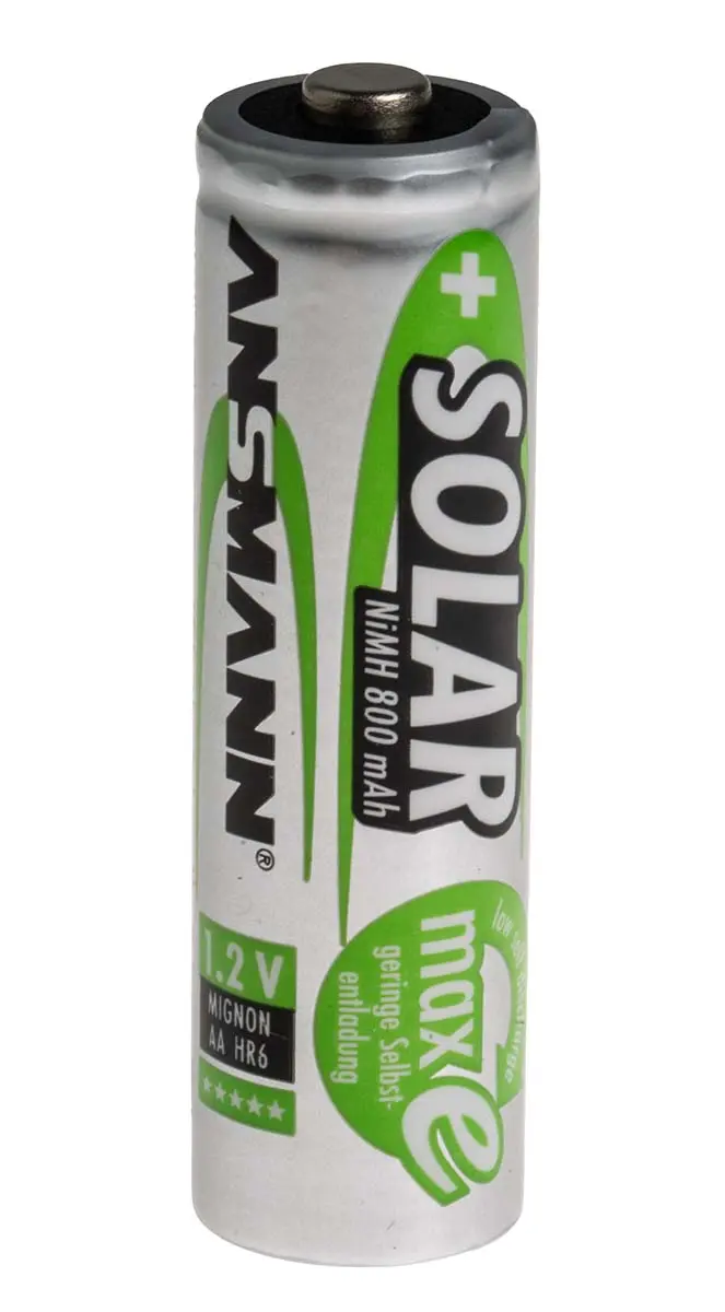 Produktfoto 1 von Ansmann 800 mAh AA Akku NiMH 1.2 V, 800 mAh 1