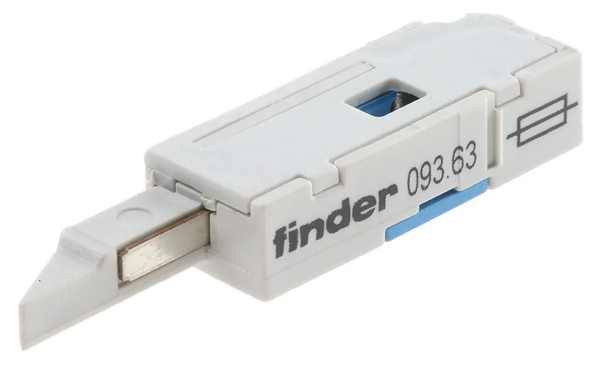 Finder Sicherungshalter für Hutschienenmontage Anti-Vibration-Ausführung 5 x 20 mm MasterINTERFACE 39 6A 250V ac 1-polig