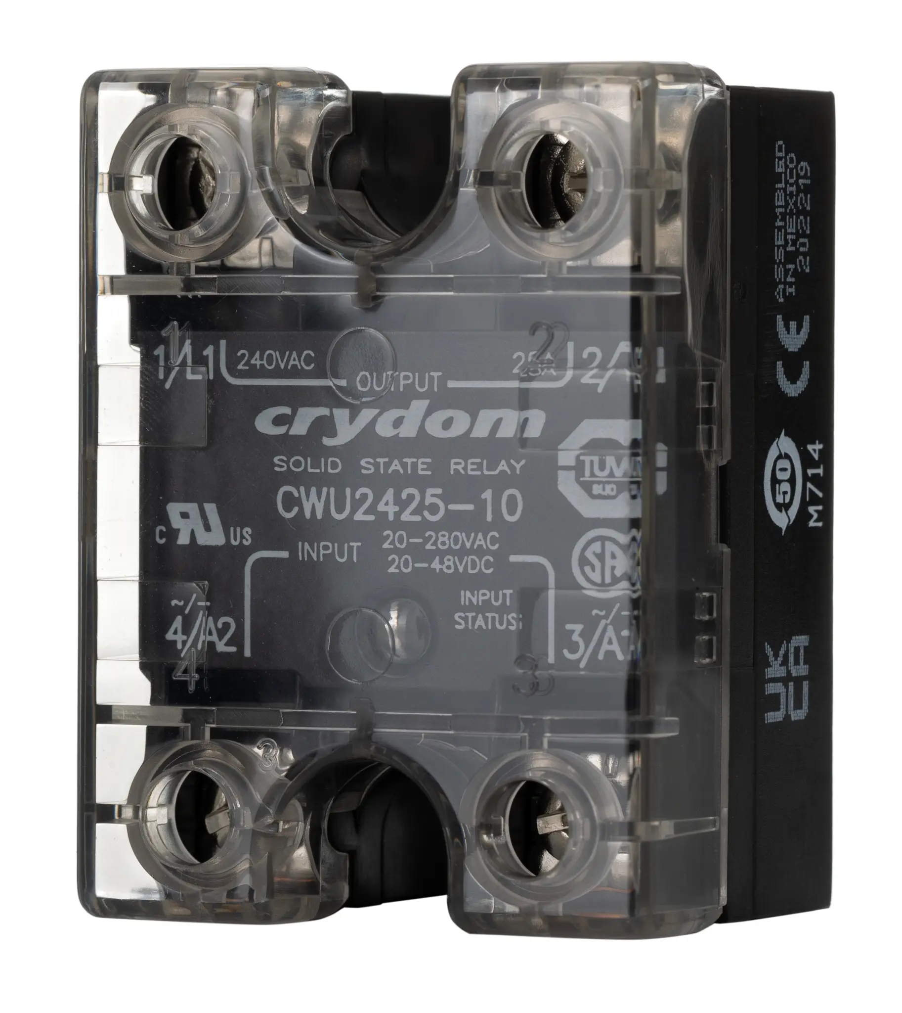 Produktfoto 1 von Sensata / Crydom CW24 Panel Halbleiterausgang 280 V ac 280V ac / 25 A