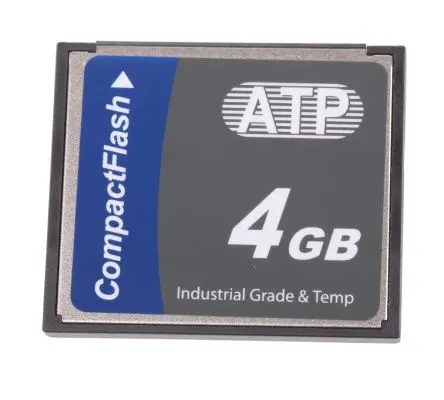 Produktfoto 1 von ATP Compact Flash Speicherkarte Industriequalität 4 GB, Compact Flash, SLC
