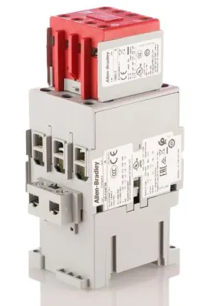 Produktfoto 1 von Allen Bradley 100S-C Schütz 24V dc-Spule, 3-polig, 690V ac / 43 A 24V dc 7.5 kW 2 Schließer/2 Öffner Motorsteuerung,
