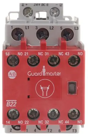 Produktfoto 1 von Allen Bradley 100S-C Schütz 24V dc-Spule, 3-polig, 690V ac / 37 A 24V dc 7.5 kW 2 Schließer/2 Öffner Motorsteuerung,