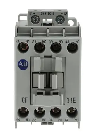 Produktfoto 1 von Allen Bradley 700C Schütz 24V dc-Spule, 4-polig, 690V ac / 25 A 24V dc 3 Schließer, 1 Öffner Motorsteuerung