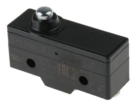 Produktfoto 1 von Omron Z Endschalter, Stößel 1-poliger Umschalter, IP00, Duroplastisches Harz 250V ac 15A
