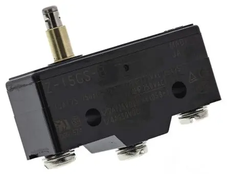 Produktfoto 1 von Omron Z Endschalter, Stößel 1-poliger Umschalter, IP00, Duroplastisches Harz 500V ac 15A