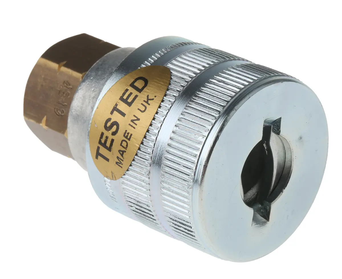 Produktfoto 1 von Parker Pneumatische Schnellsteckkupplung Aluminium Buchse, G