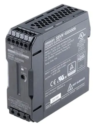 Produktfoto 1 von Omron S8VK-G DIN-Schienen Netzteil Geschalteter Modus 350 V dc, 240V ac Wechselstrom/Gleichstrom / 5 A 5V dc DC 30 W