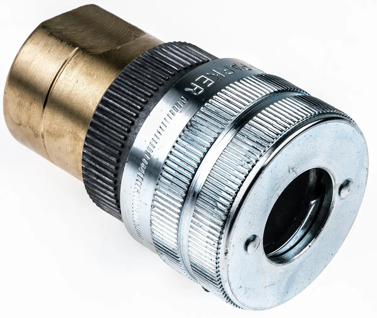 Produktfoto 1 von Parker Pneumatische Schnellsteckkupplung Aluminium Buchse, G